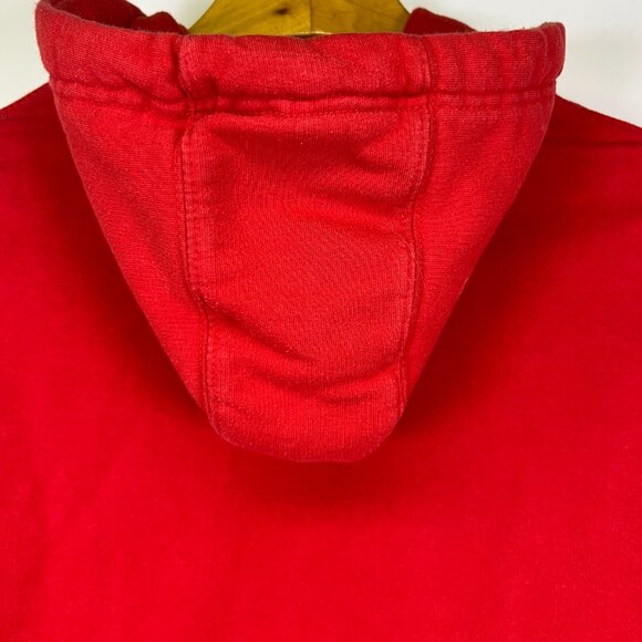 Kansas City Chiefs Fanatics Red Pullover Hoodie Sweatshirt Mens Large NFL Fleece - Picture 5 of 8